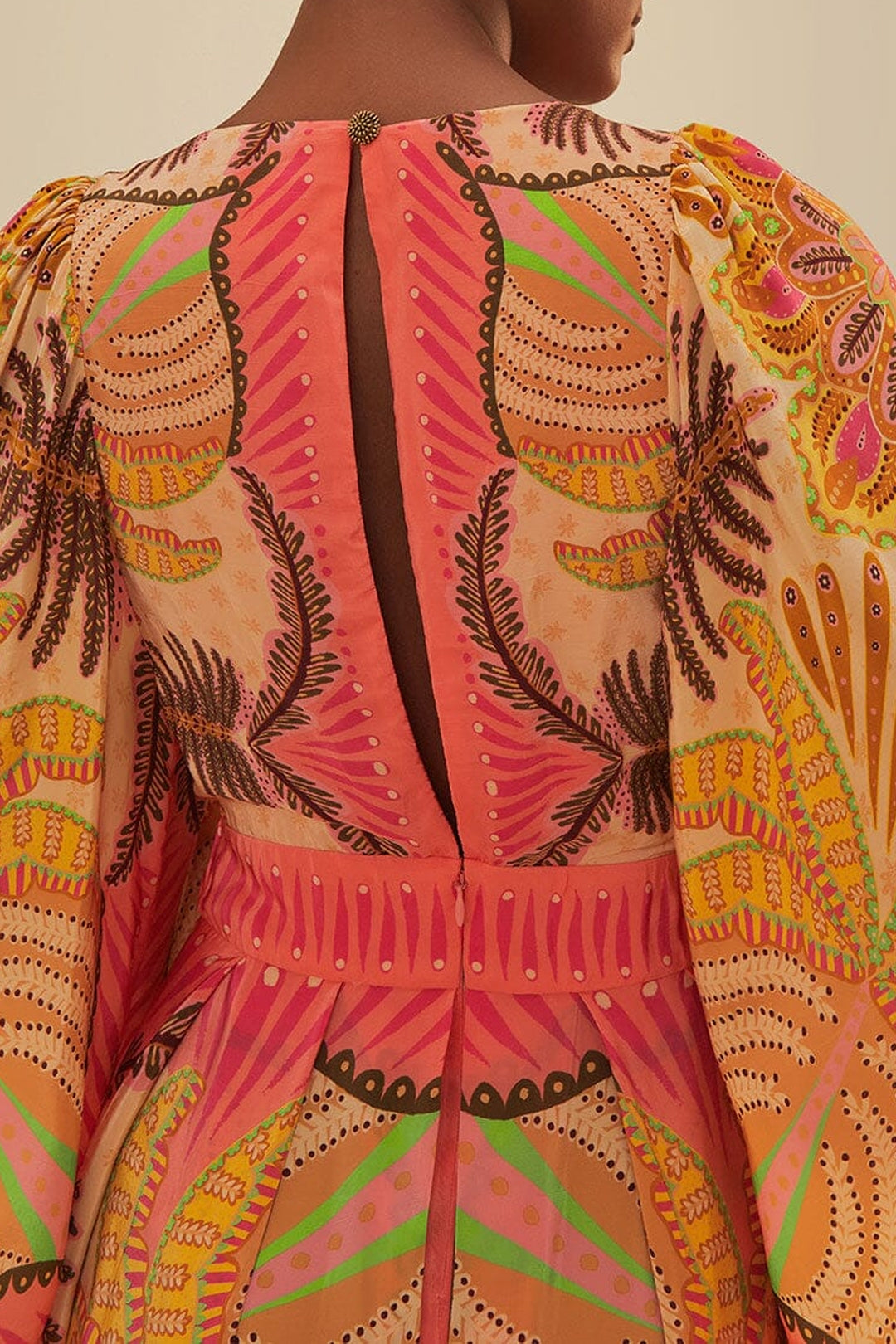 Palms Sand maxi dress - Orange