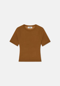 T-shirt Hilary en cachemire - Camel