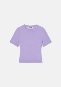 T-shirt Hilary en cachemire - Lilac