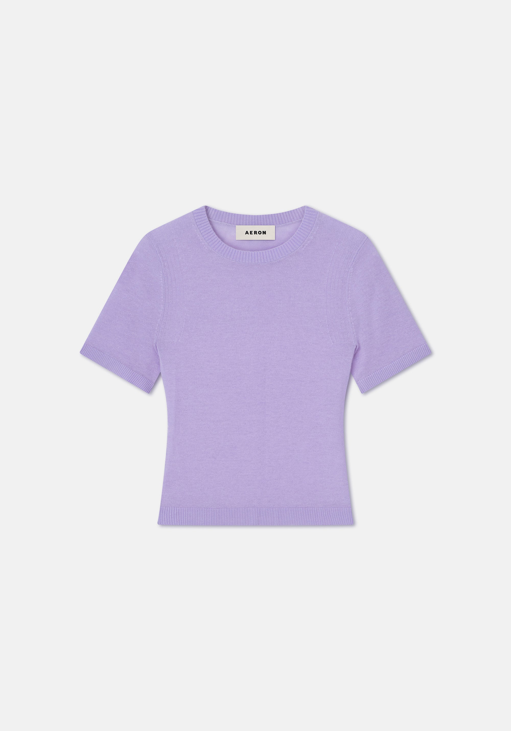 T-shirt Hilary en cachemire - Lilac