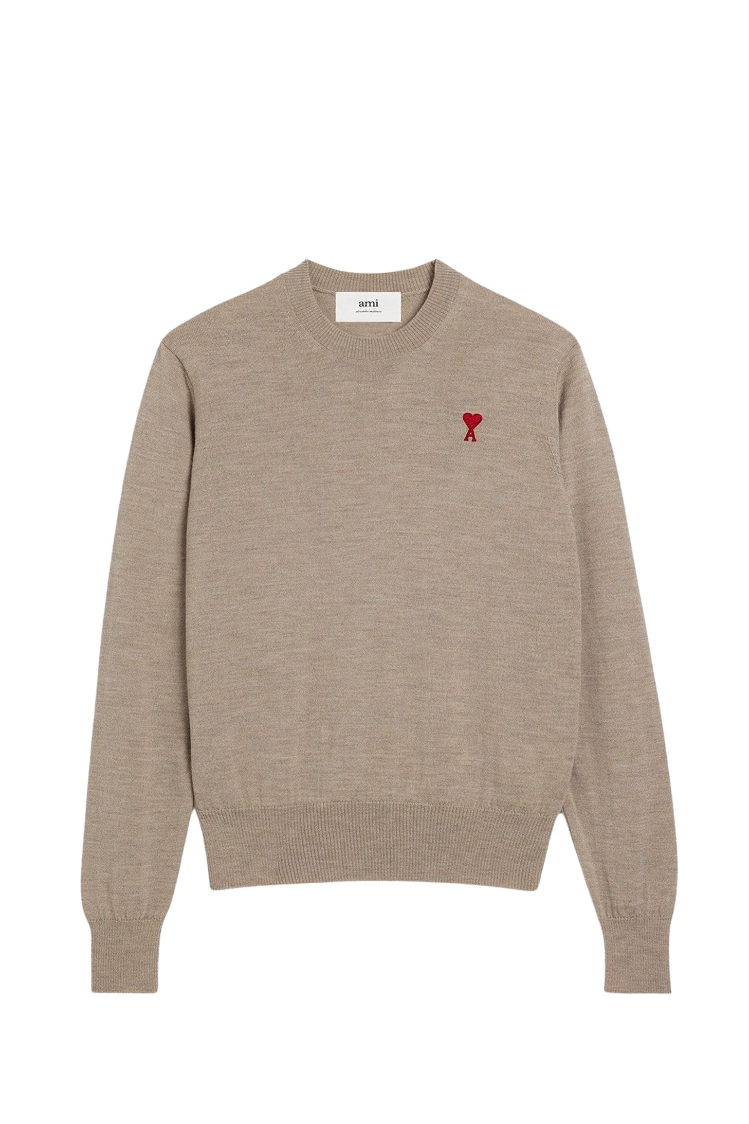 Pull Ami de Cœur en laine - Beige Clair