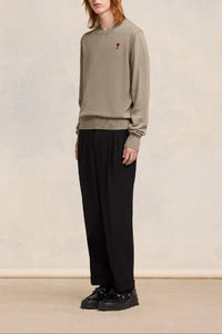 Pull Ami de Cœur en laine - Beige Clair