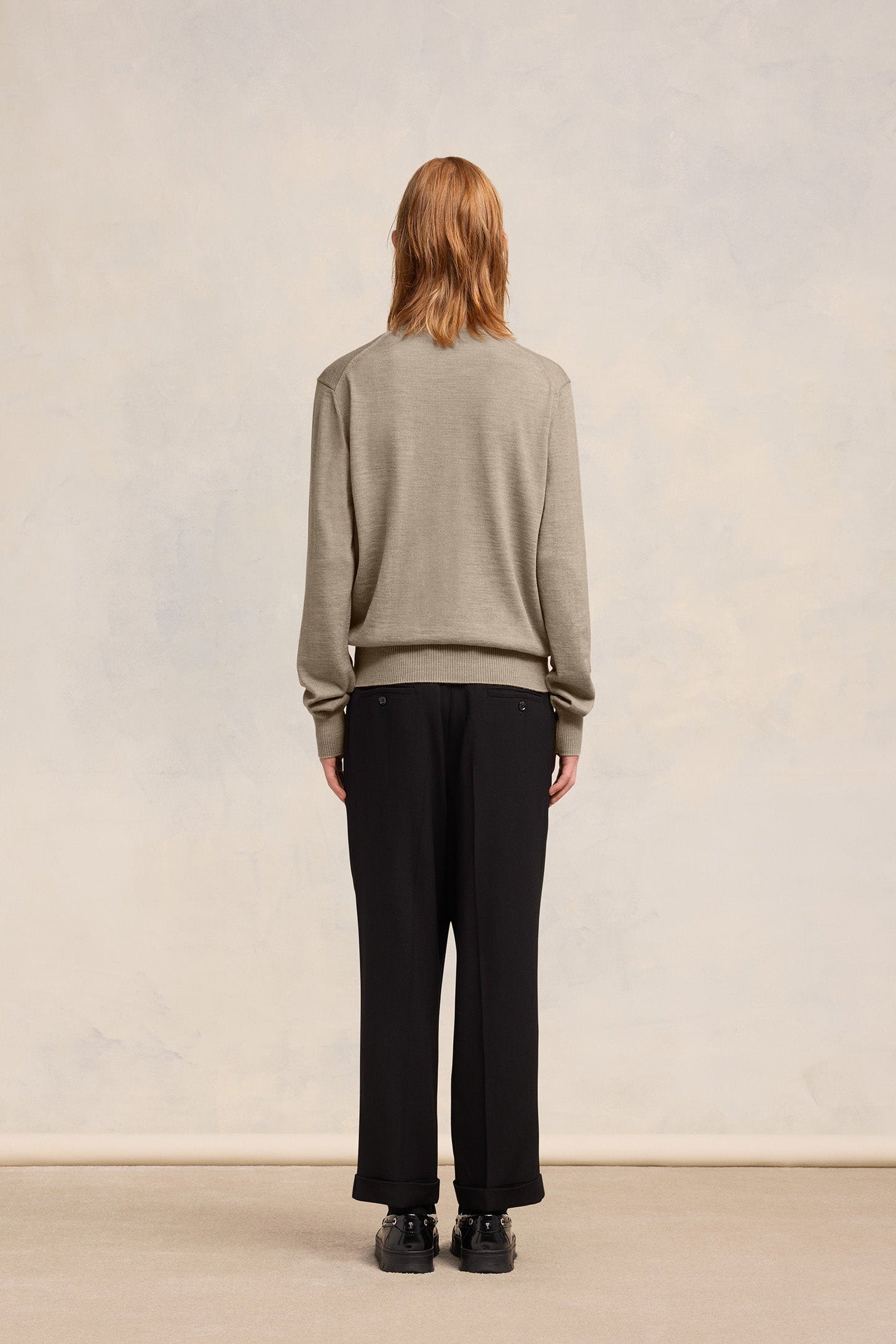 Pull Ami de Cœur en laine - Beige Clair