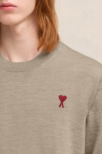 Pull Ami de Cœur en laine - Beige Clair