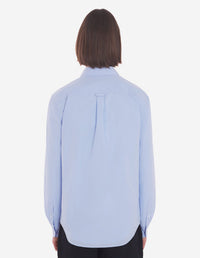 Shirt with embroidery - Light Blue