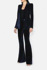 Blazer Sculpted en velours - Midnight