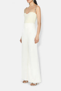 Crystal Wave Bodysuit - Creme
