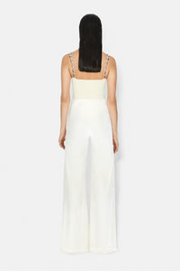 Crystal Wave Bodysuit - Creme