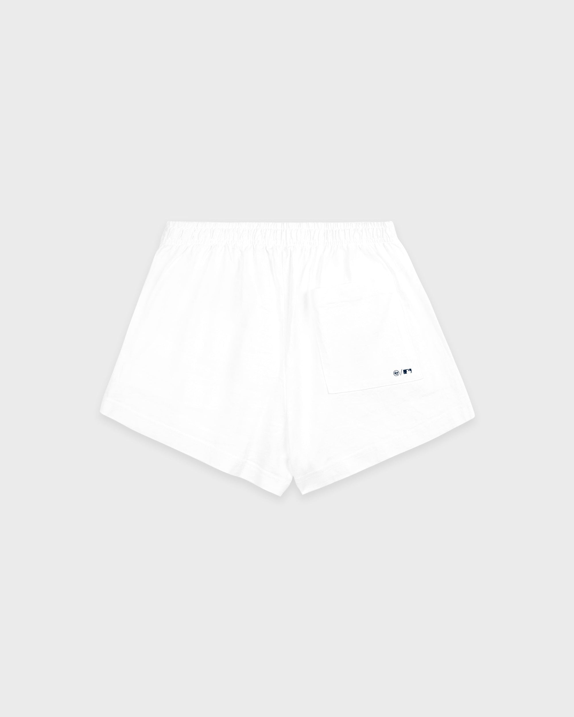 Short Yankees à taille élastique - White