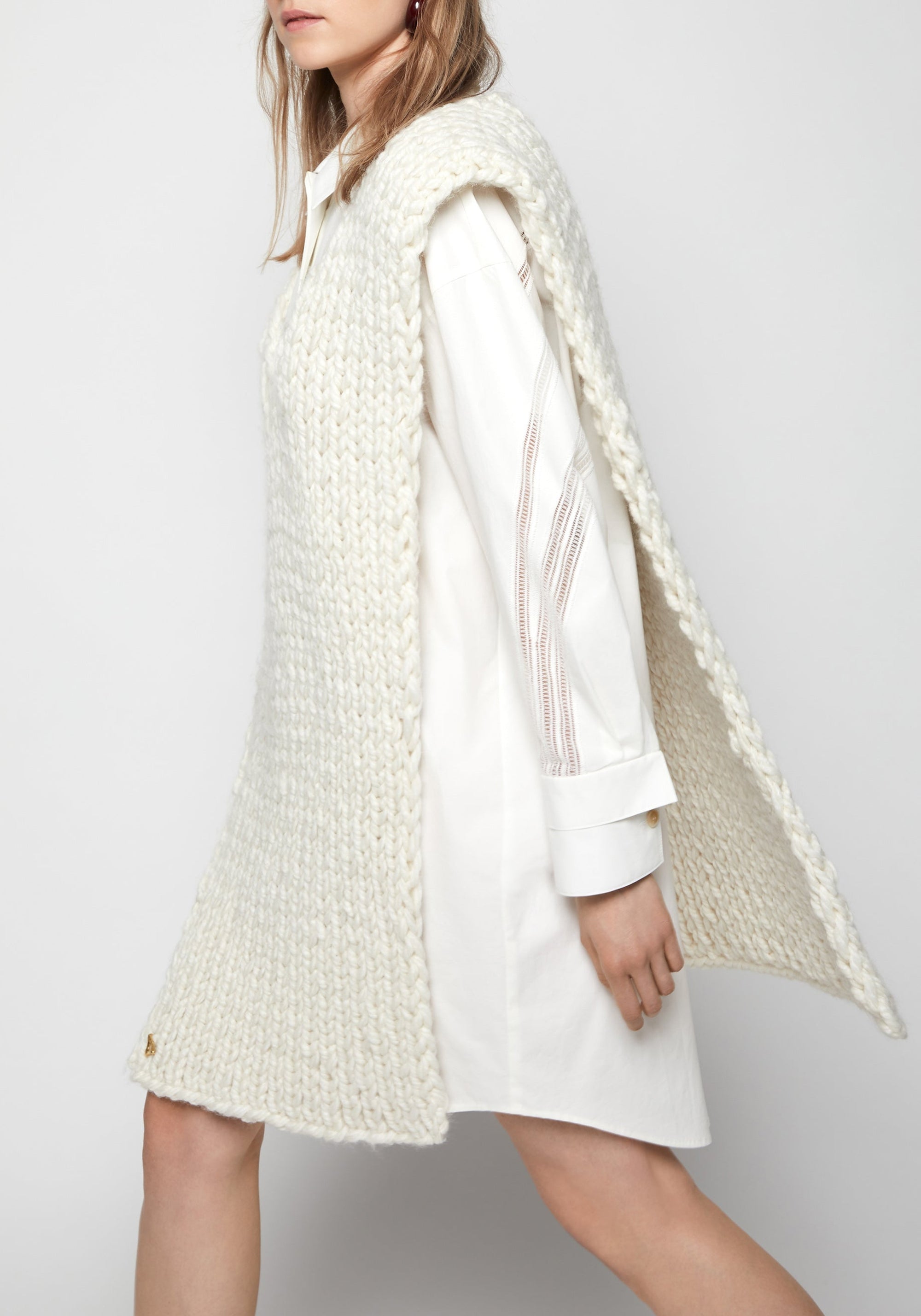 Pull Hopper en laine - Cream