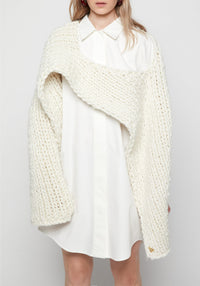 Pull Hopper en laine - Cream