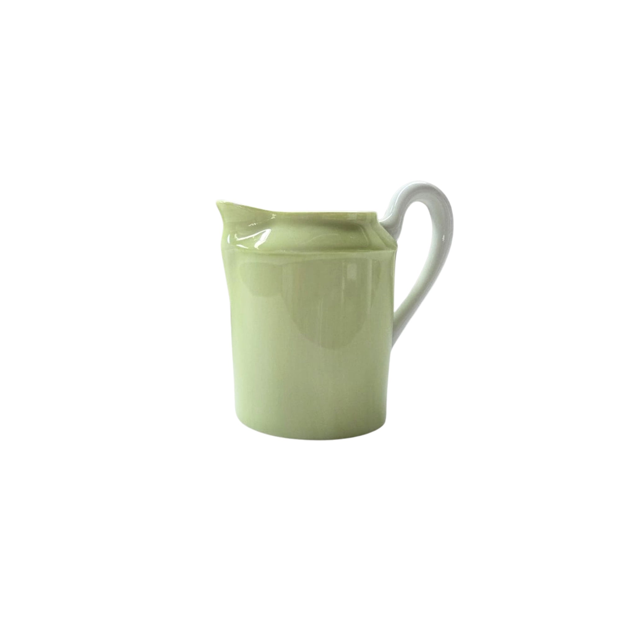 Crémier pour 6 Tasses Coco en porcelaine - Anis