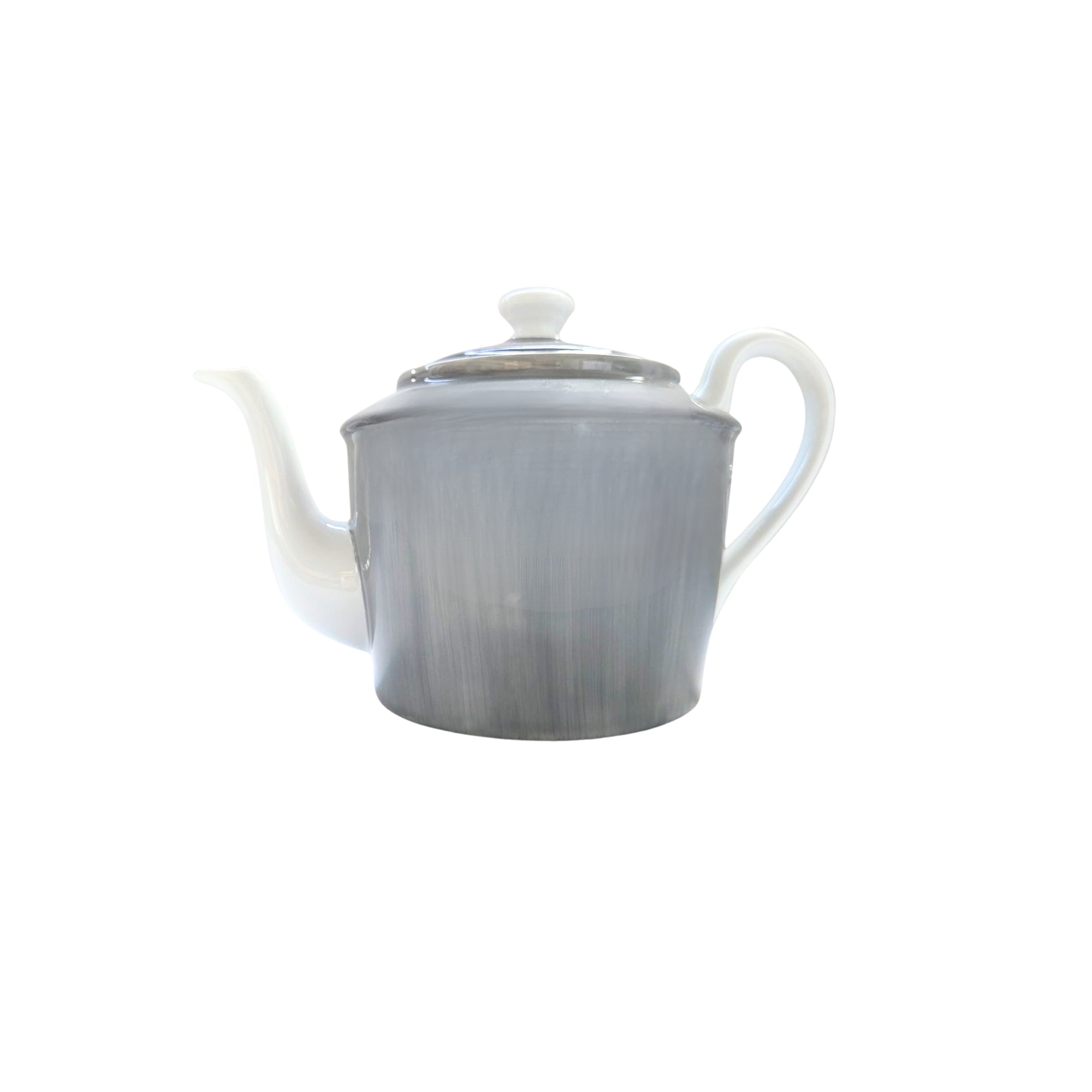 Verseuse basse pour 6 Tasses Coco en porcelaine - Ardoise