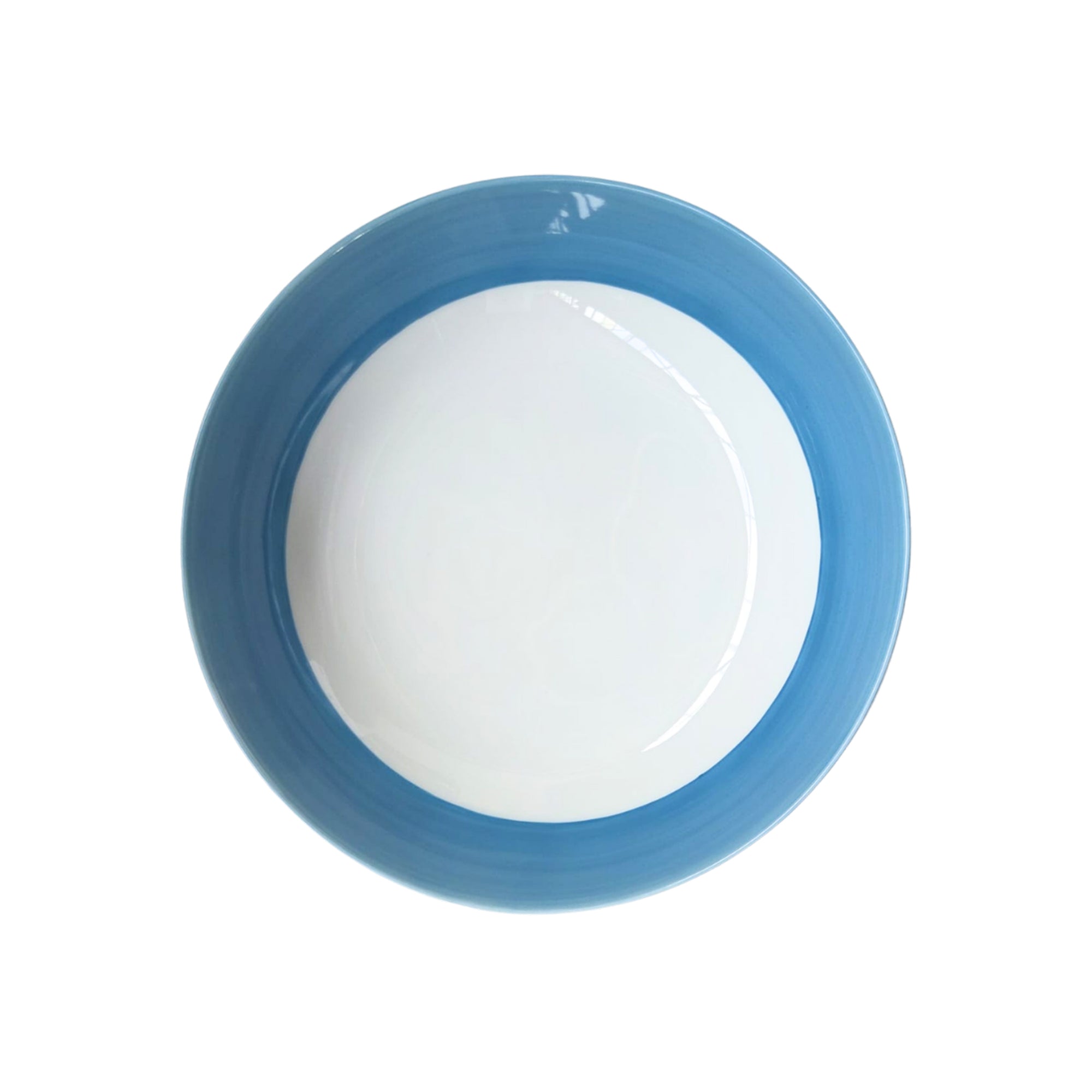 Plat rond creux Coco en porcelaine - Atoll