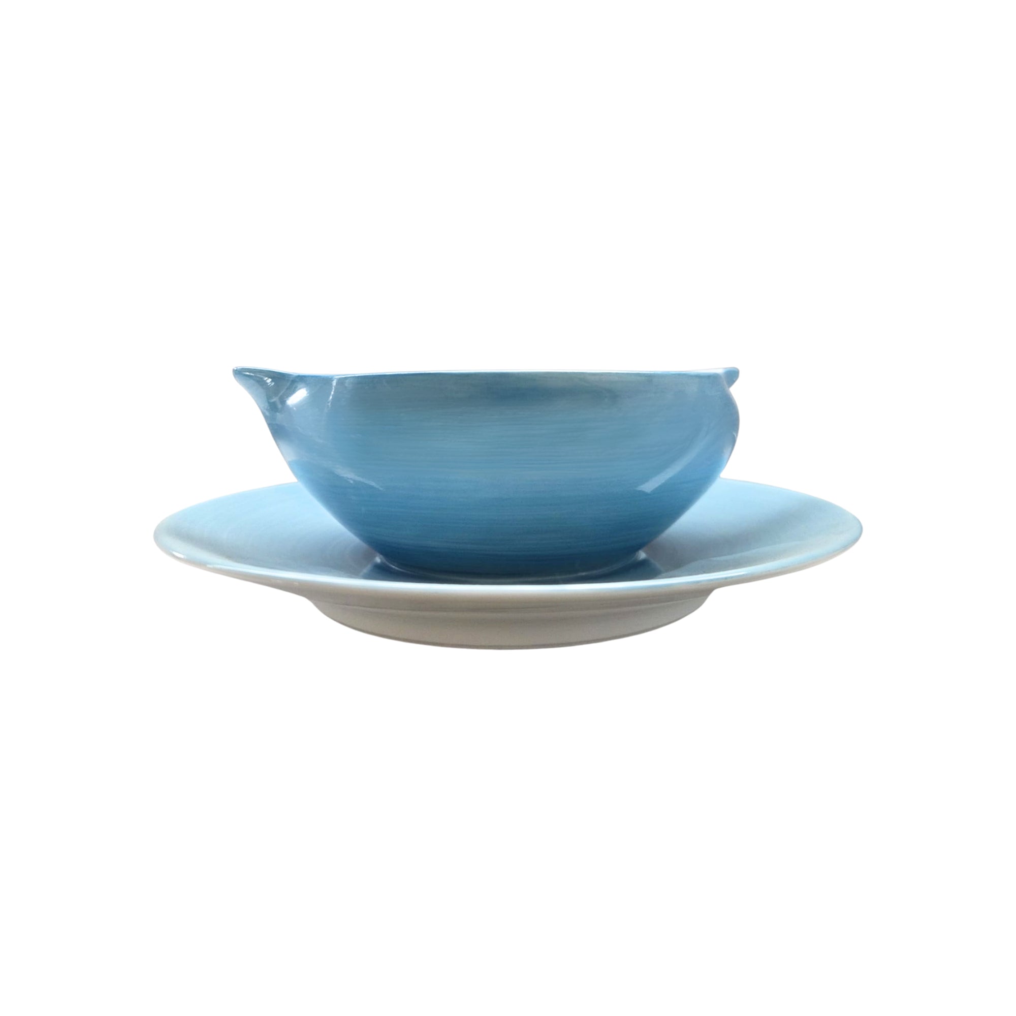 Saucière Coco en porcelaine - Ciel