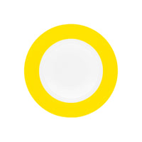 Assiette à dîner Coco en porcelaine - Citron