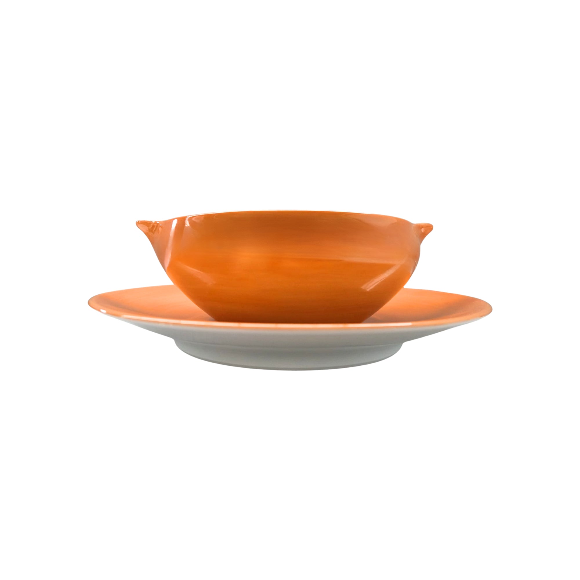 Saucière Coco en porcelaine - Flamme