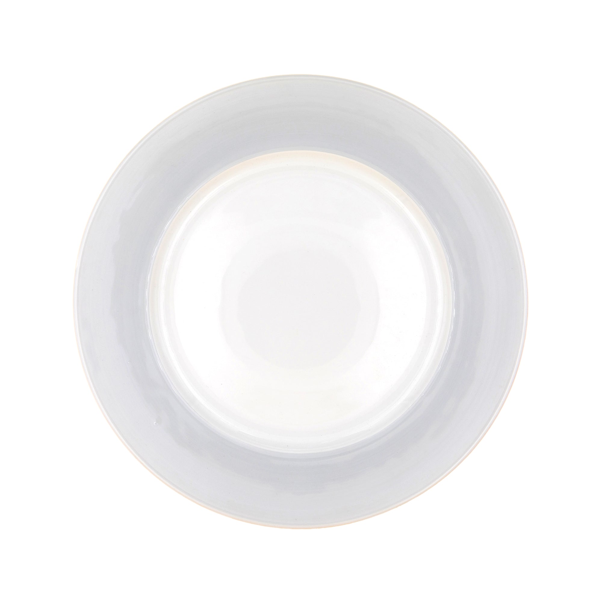 Assiette de présentation Coco en porcelaine - Gris