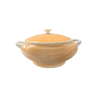 Légumier Coco en porcelaine - Orange