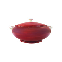 Soupière Coco en porcelaine - Rouge
