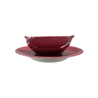 Saucière Coco en porcelaine - Rouge