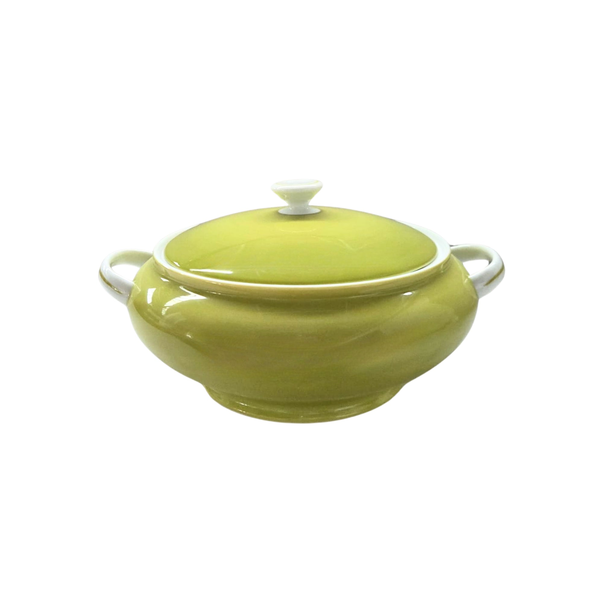 Légumier Coco en porcelaine - Tilleul