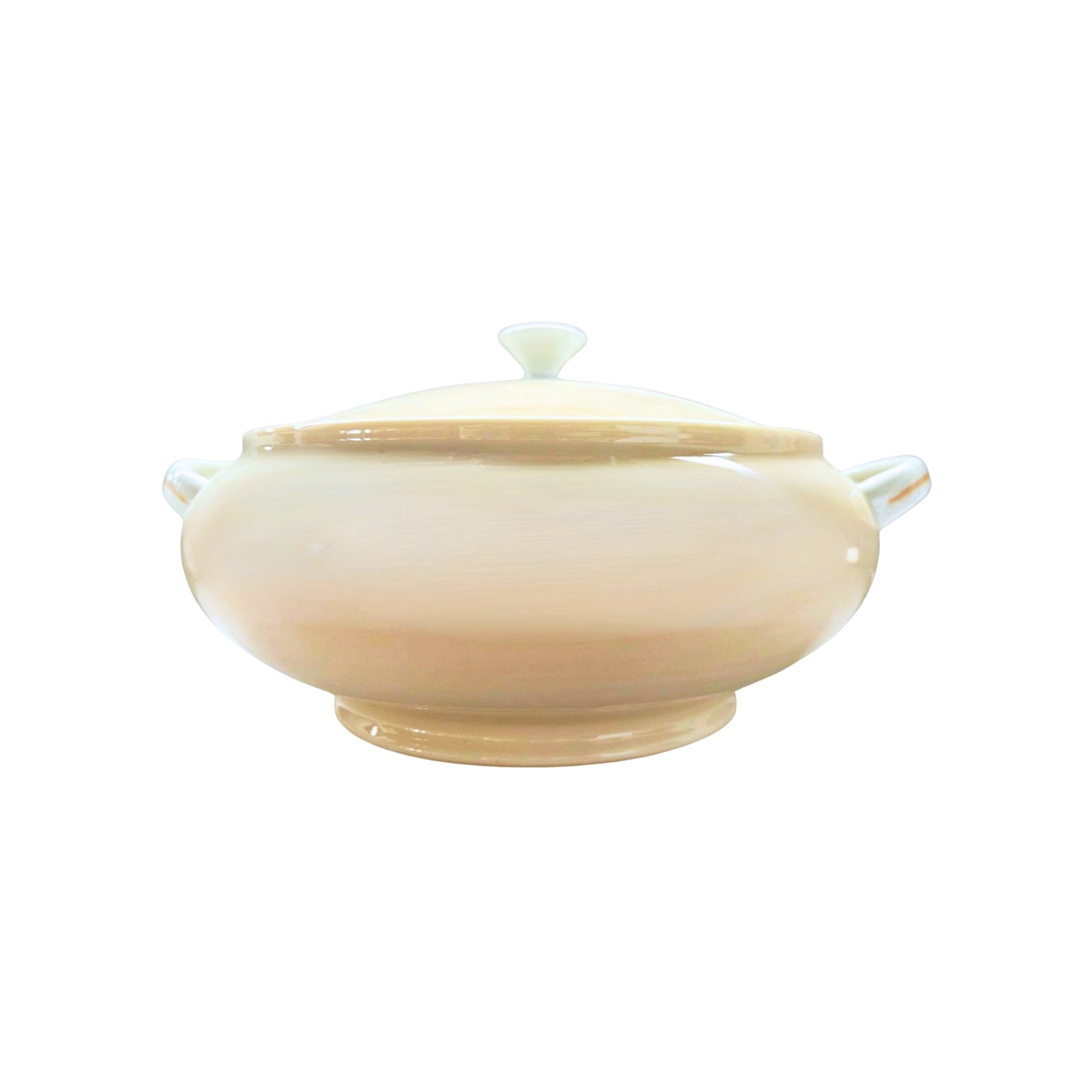 Soupière Coco en porcelaine - Vanille