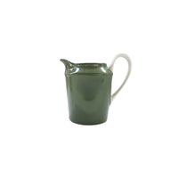 Crémier pour 6 Tasses Coco en porcelaine - Vert Empire