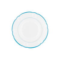 Assiette calotte Colette Filet couleur en porcelaine - Atoll