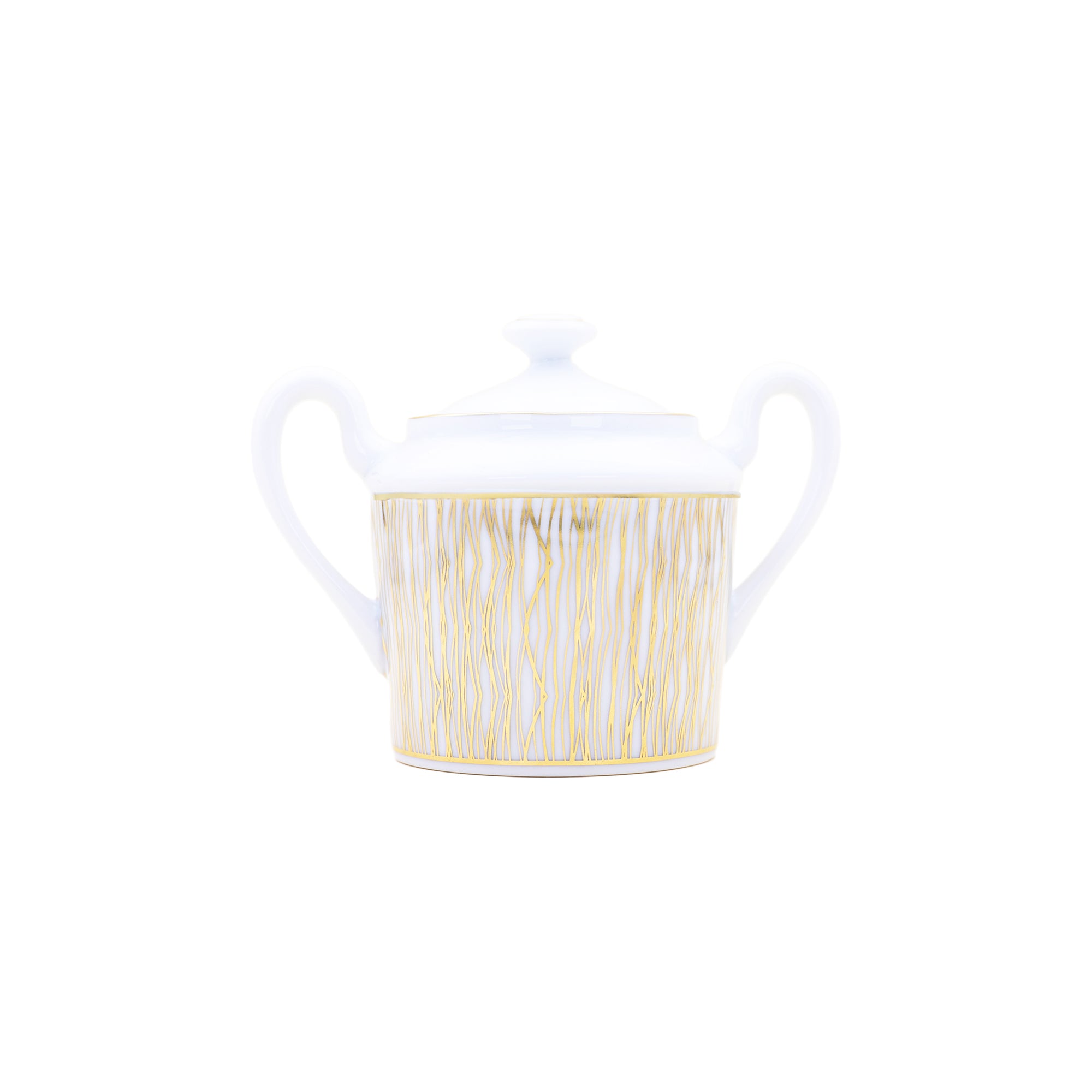 Sucrier Fil d'or en porcelaine - Or