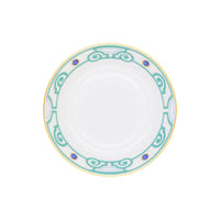 Grand Parc porcelain calotte plate - Gold