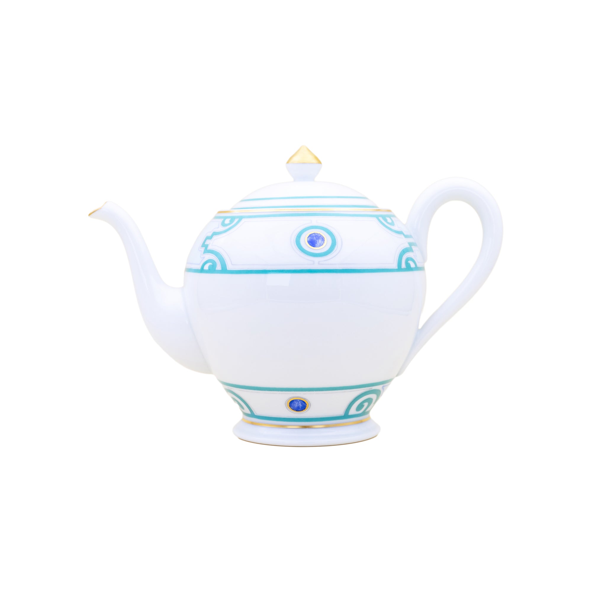 Verseuse pour 12 Tasses Grand Parc en porcelaine - Or