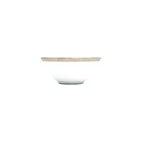 Bol de riz Malmaison en porcelaine - Platine