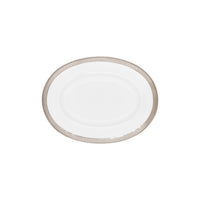 Ravier Malmaison en porcelaine - Platine