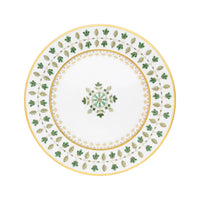 Assiette de présentation Matignon en porcelaine - Vert