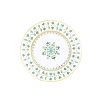 Assiette creuse Matignon en porcelaine - Vert