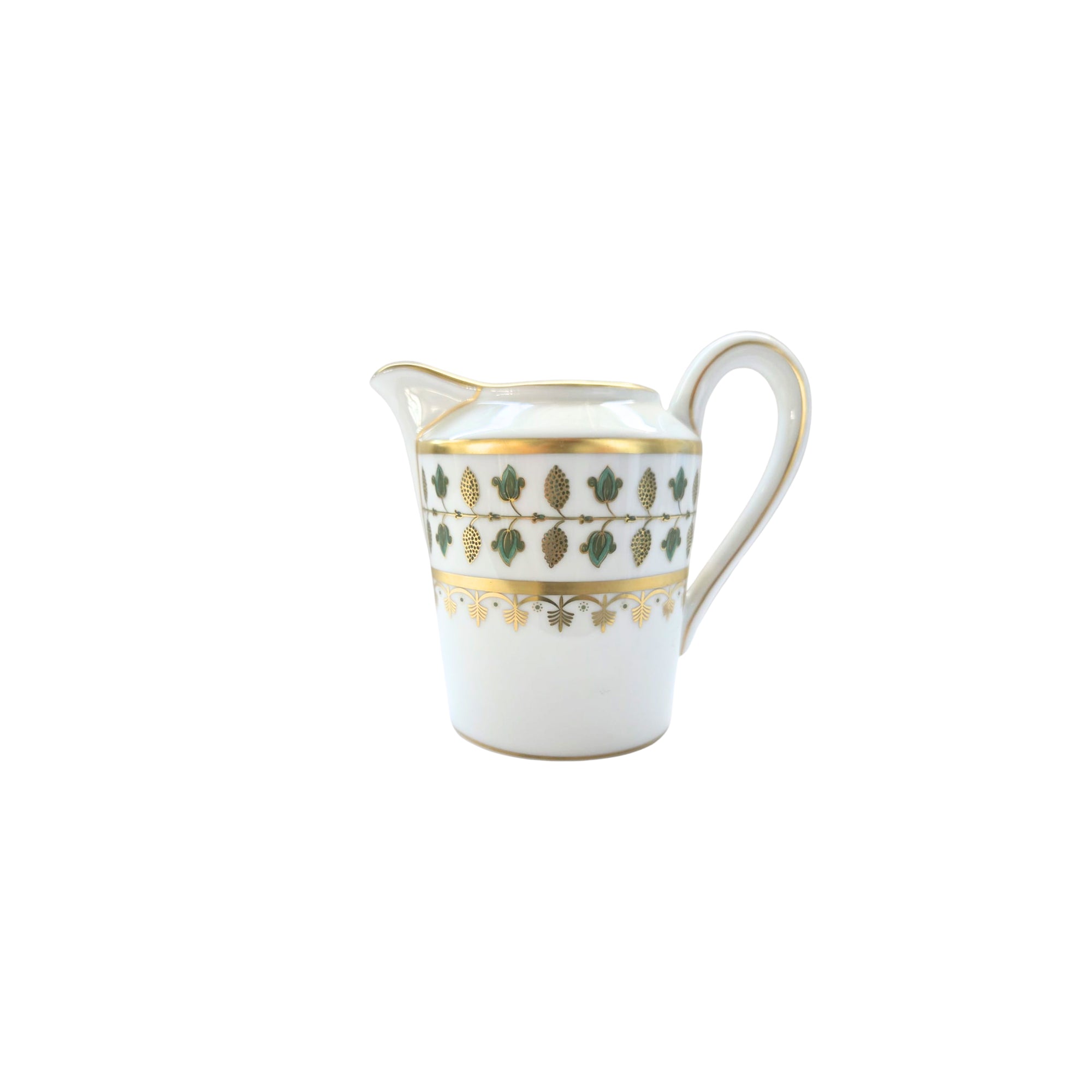 Crémier pour 12 Tasses Matignon en porcelaine - Vert