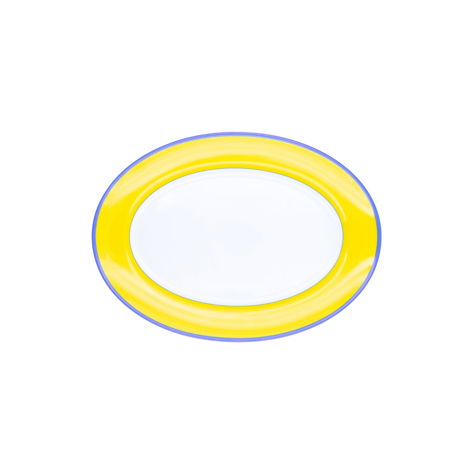 Baker Monet en porcelaine - Jaune & Bleu