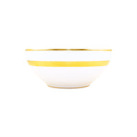 Saladier William en porcelaine - Or