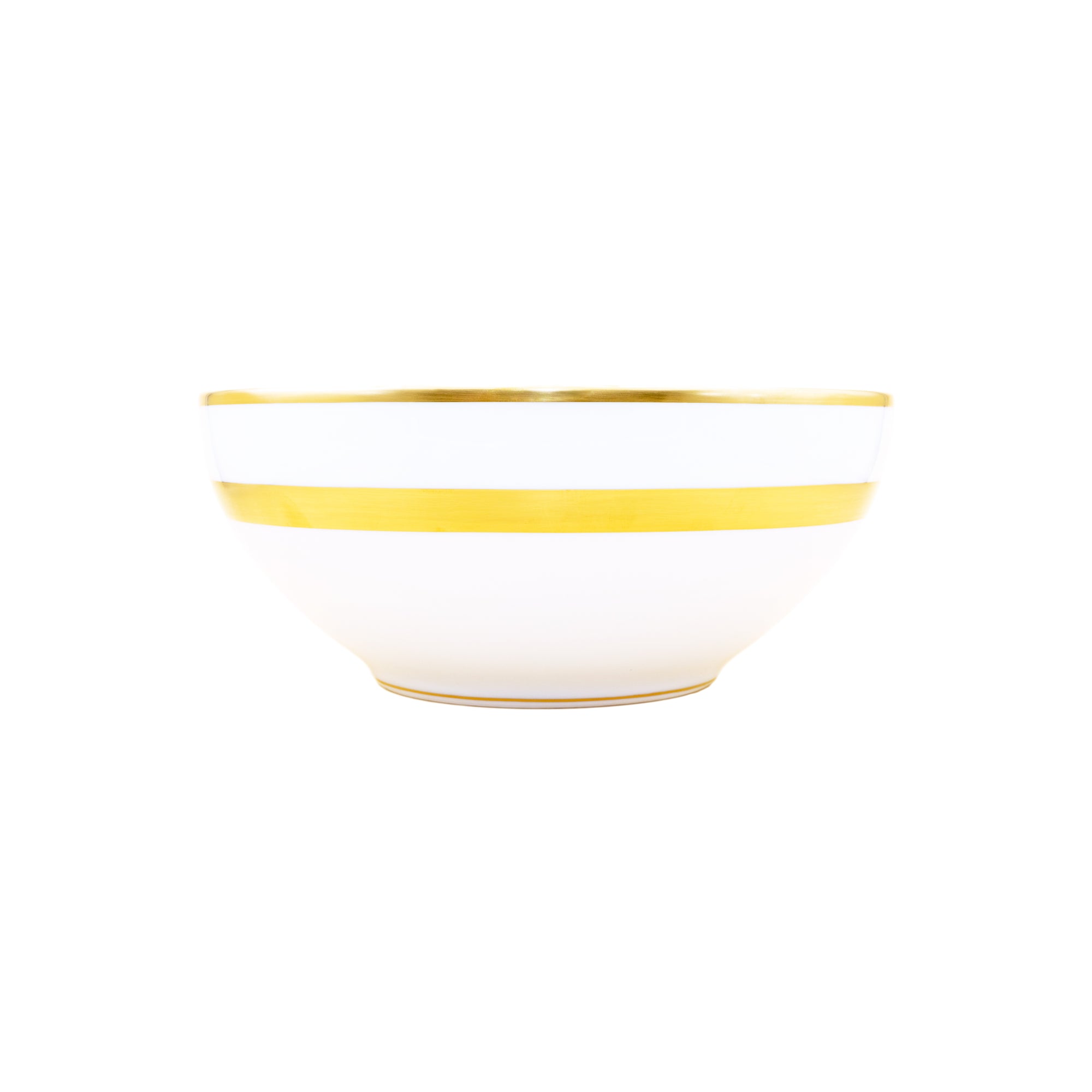 Saladier William en porcelaine - Or