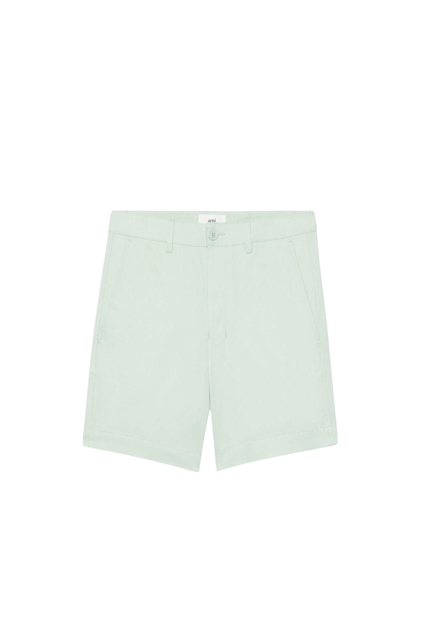 Short chino à poches en coton - Aqua