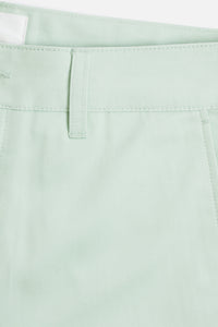 Short chino à poches en coton - Aqua