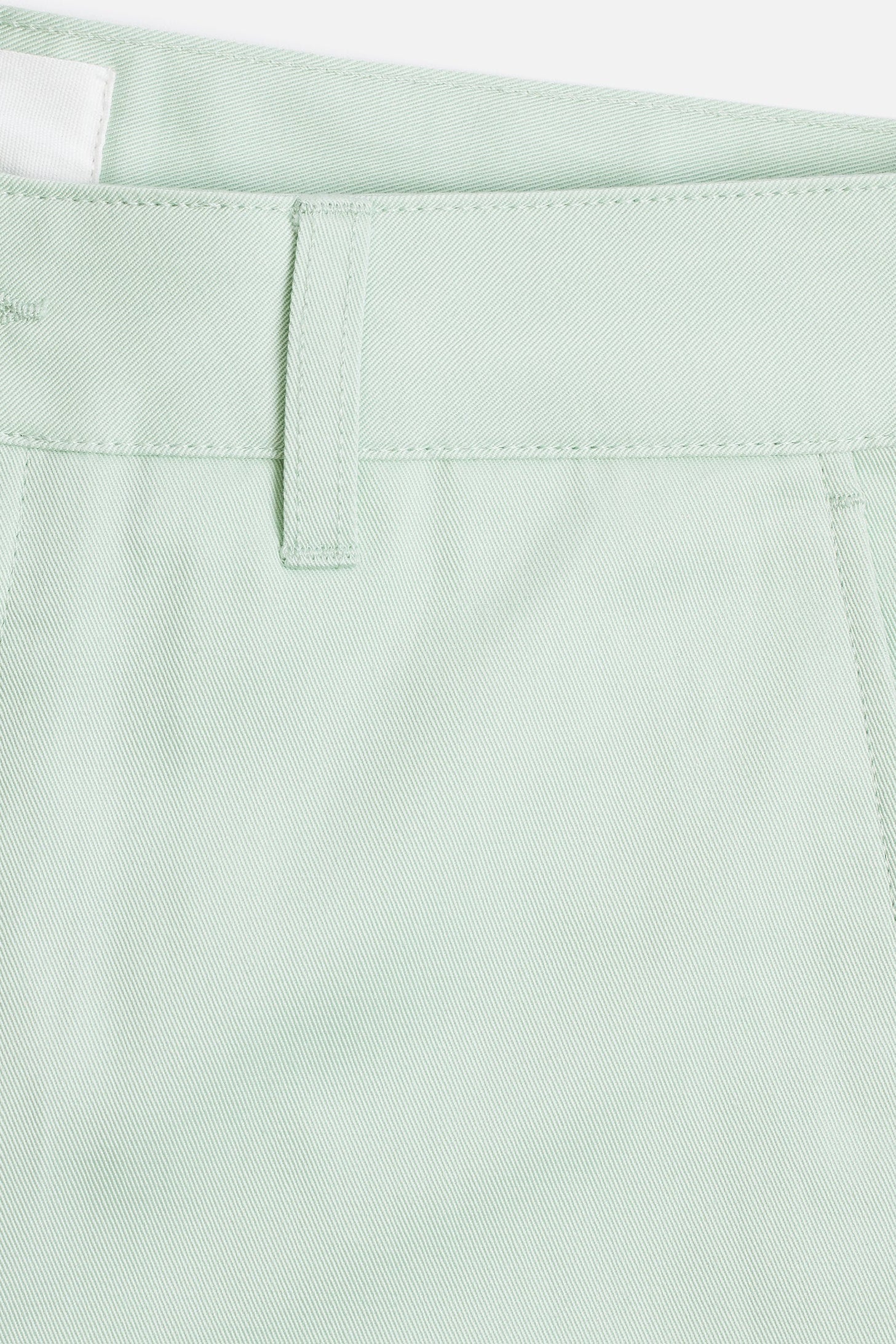 Short chino à poches en coton - Aqua
