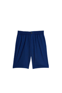 Elasticated wool shorts - Nautic Blue