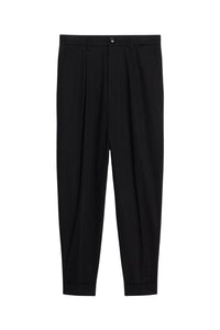 Pantalon carotte oversize - Black