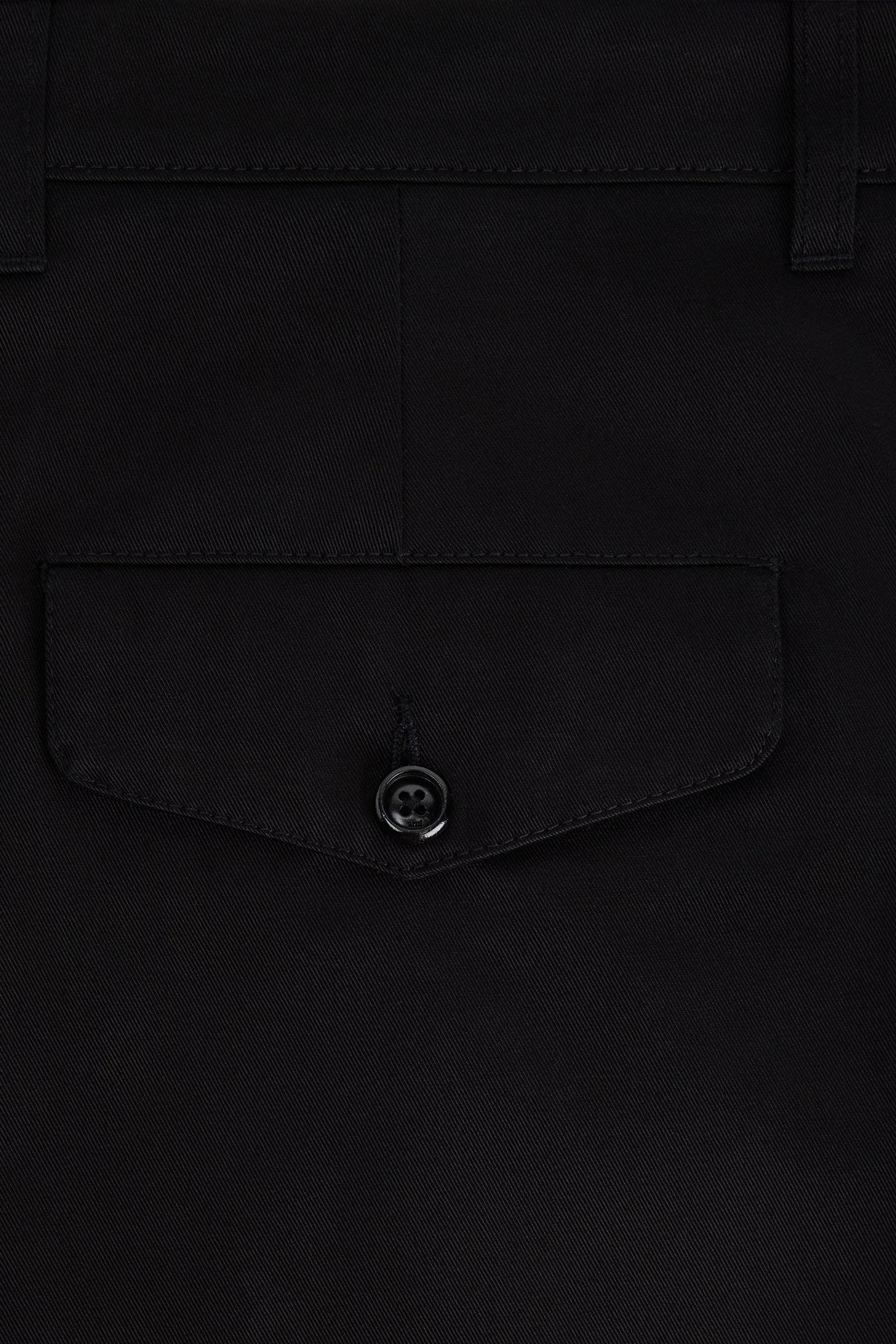 Pantalon carotte oversize - Black