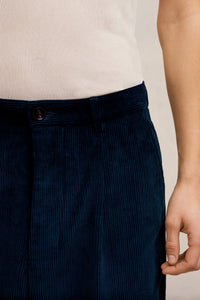 Pantalon carotte oversize - Night Blue