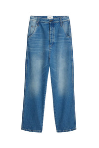 Alex low-rise denim trousers - Used Blue