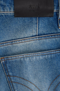 Alex low-rise denim trousers - Used Blue