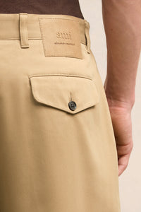 Pantalon carotte oversize - Sand